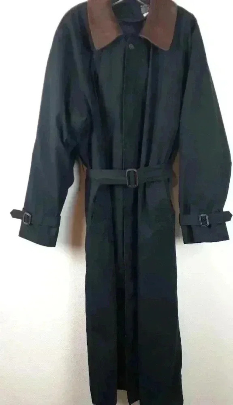 Context full length Coat Size 42 Tall rain/trench